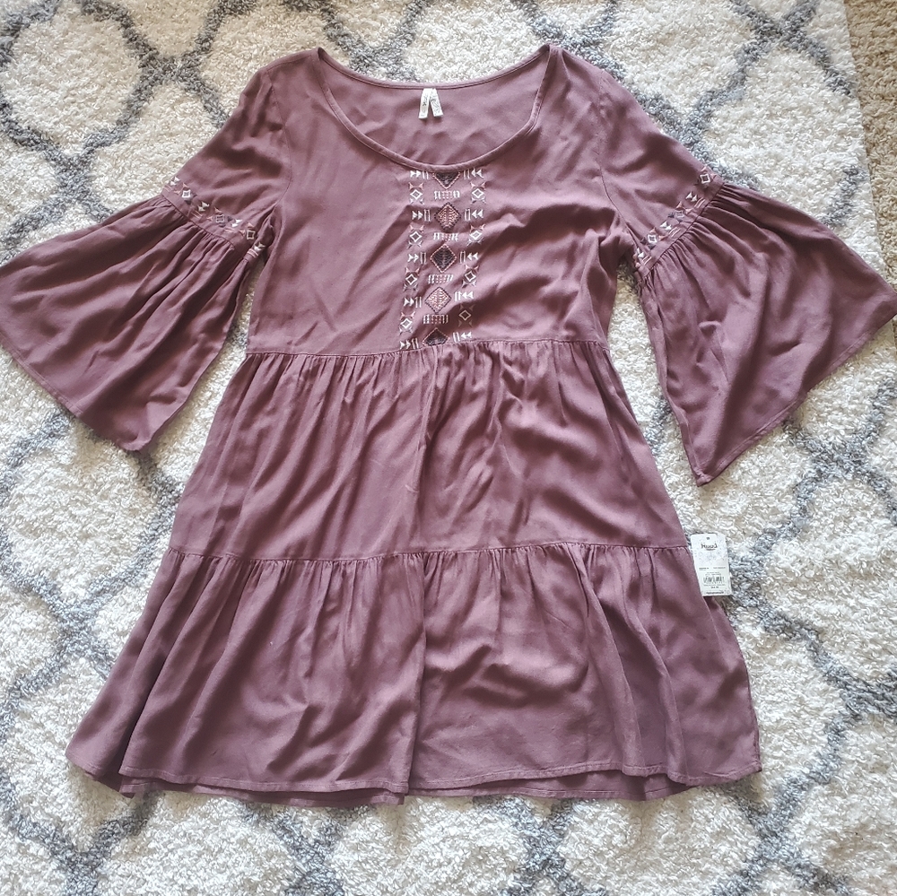 Tiered Peasant Dress: Brand New with Tags